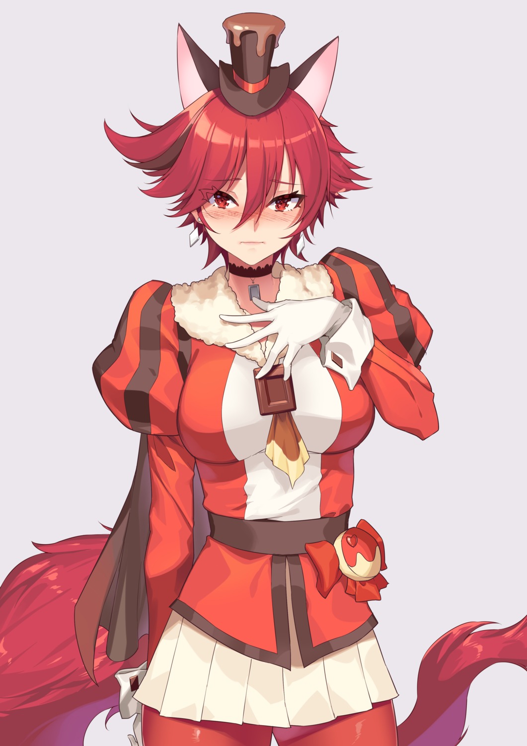 animal_ears, huai_diao_de_zongzi, kenjou_akira, kirakira_precure_a_la_mode, pantyhose, precure, tail