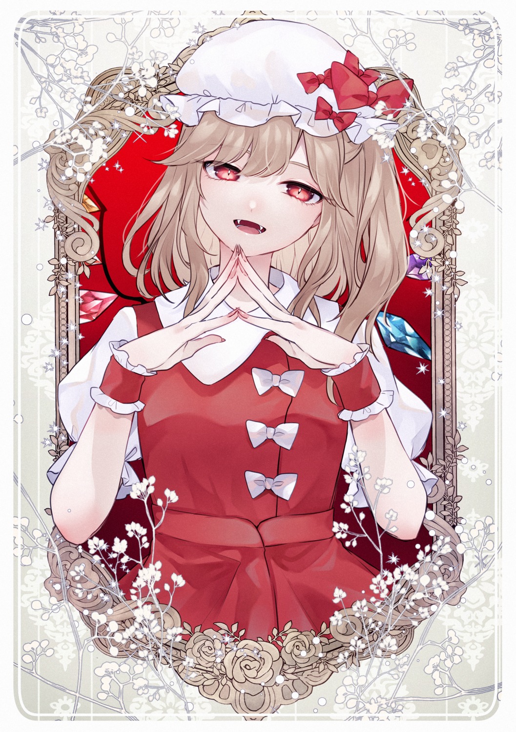 flandre_scarlet, katai_(nekoneko0720), touhou, wings