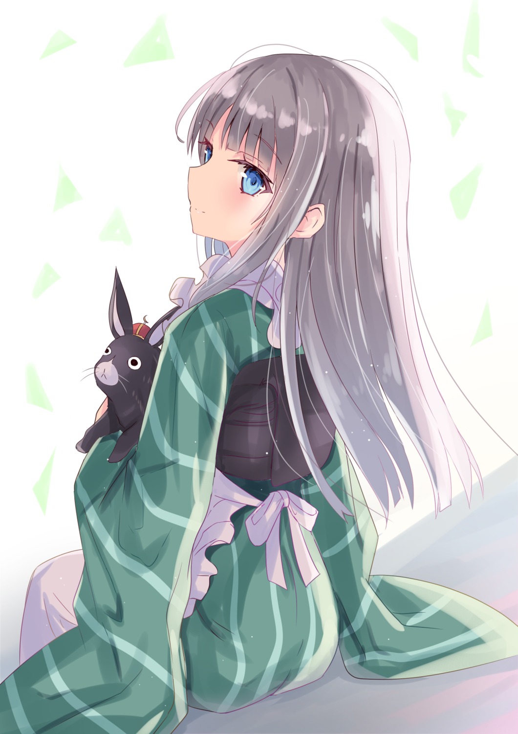 anko_(gochiusa), gochuumon_wa_usagi_desu_ka?, hizaka, maid, ujimatsu_chiya, wa_maid