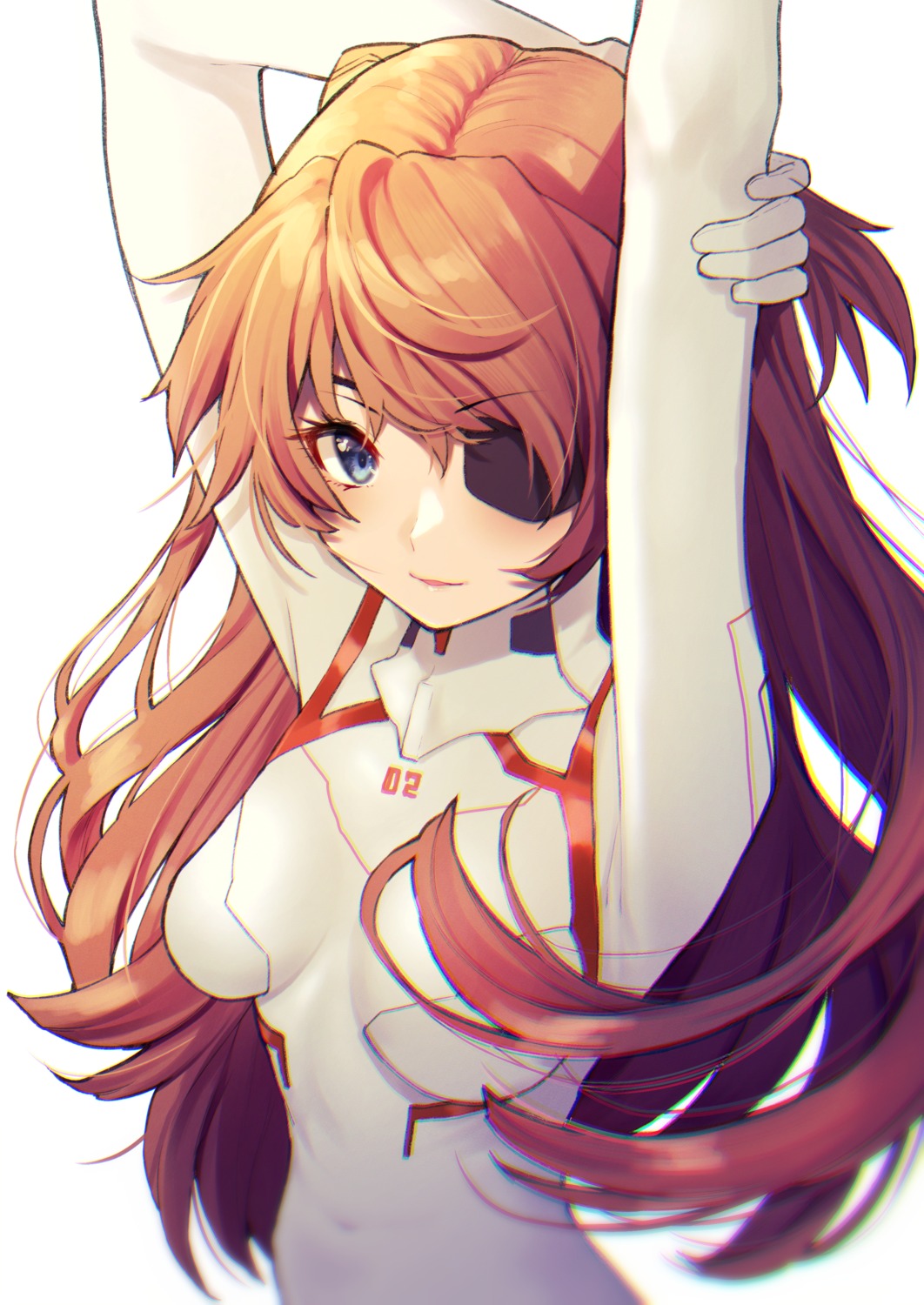 bodysuit, eyepatch, mikan_(chipstar182), neon_genesis_evangelion, souryuu_asuka_langley