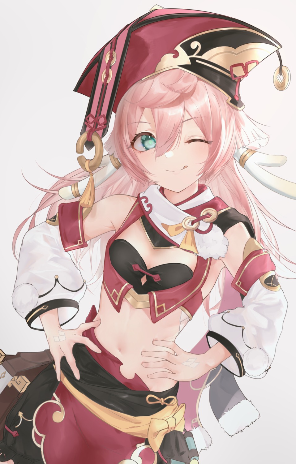 arin_(1010_ssu), asian_clothes, genshin_impact, yanfei