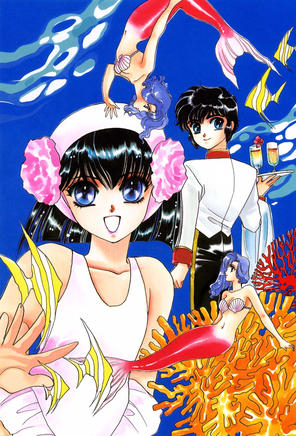clamp, ijuuin_akira, nijuu_mensou_ni_onegai, ookawa_utako