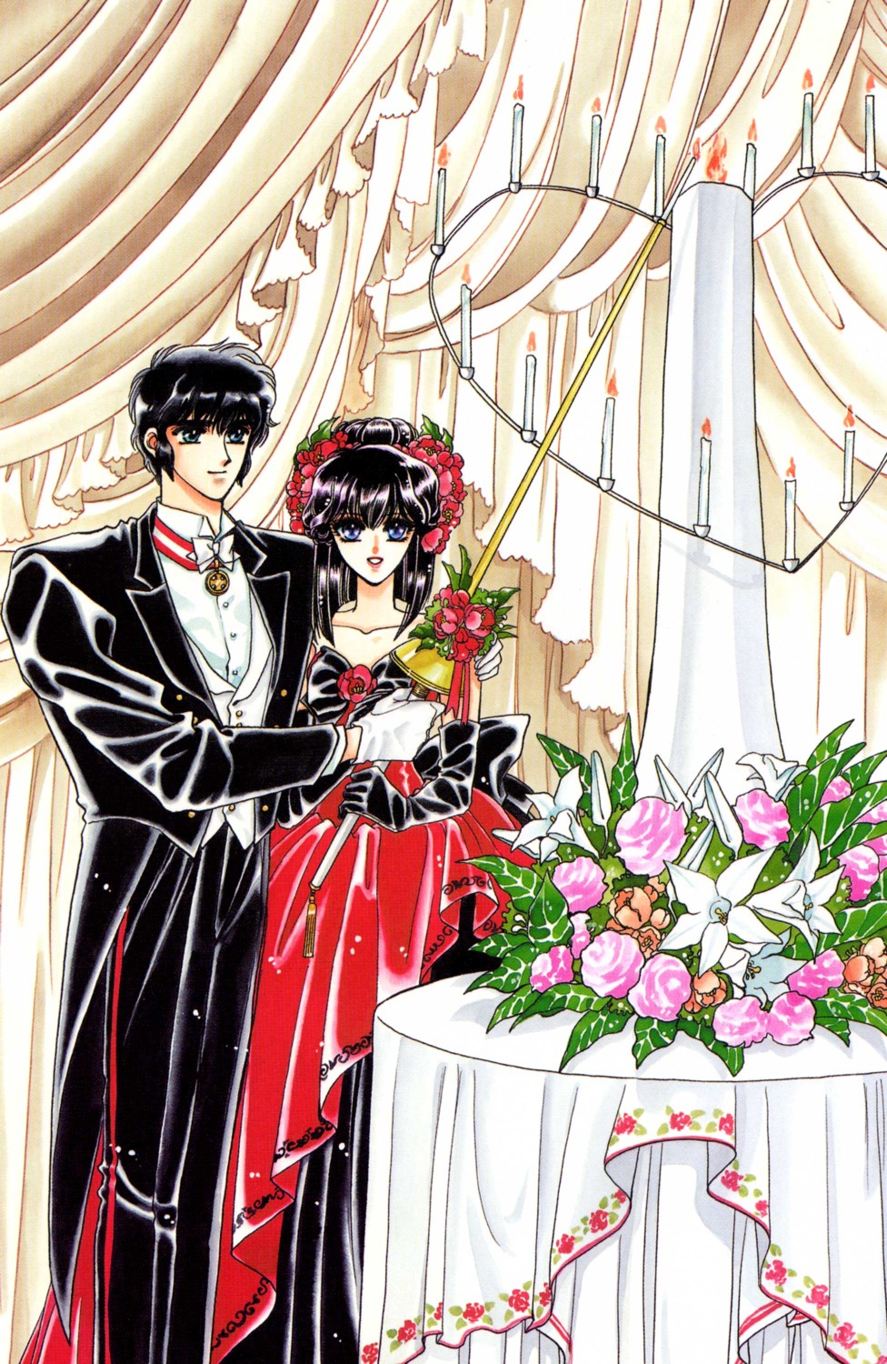 clamp, ijuuin_akira, nijuu_mensou_ni_onegai, ookawa_utako