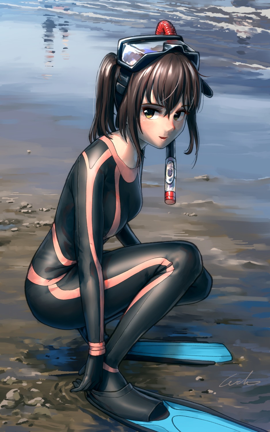 bodysuit, kantai_collection, sendai_(kancolle), welt_(kinsei_koutenkyoku)