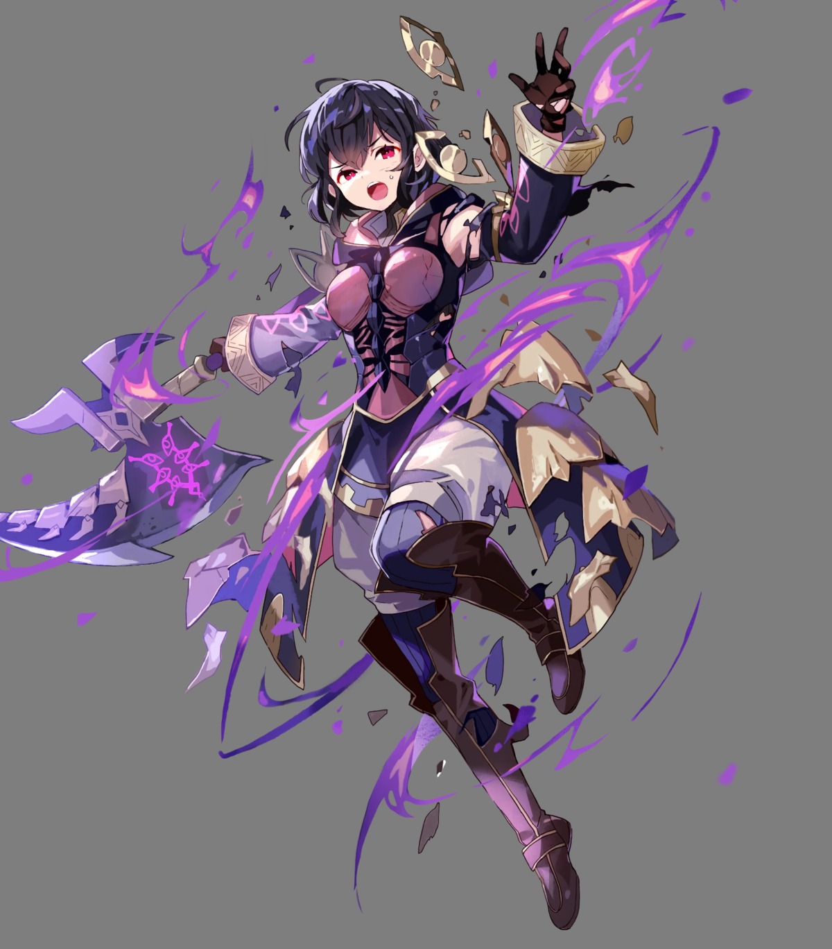 armor, dress, fire_emblem, fire_emblem_heroes, fire_emblem_kakusei, morgan_(fire_emblem), nintendo, thighhighs