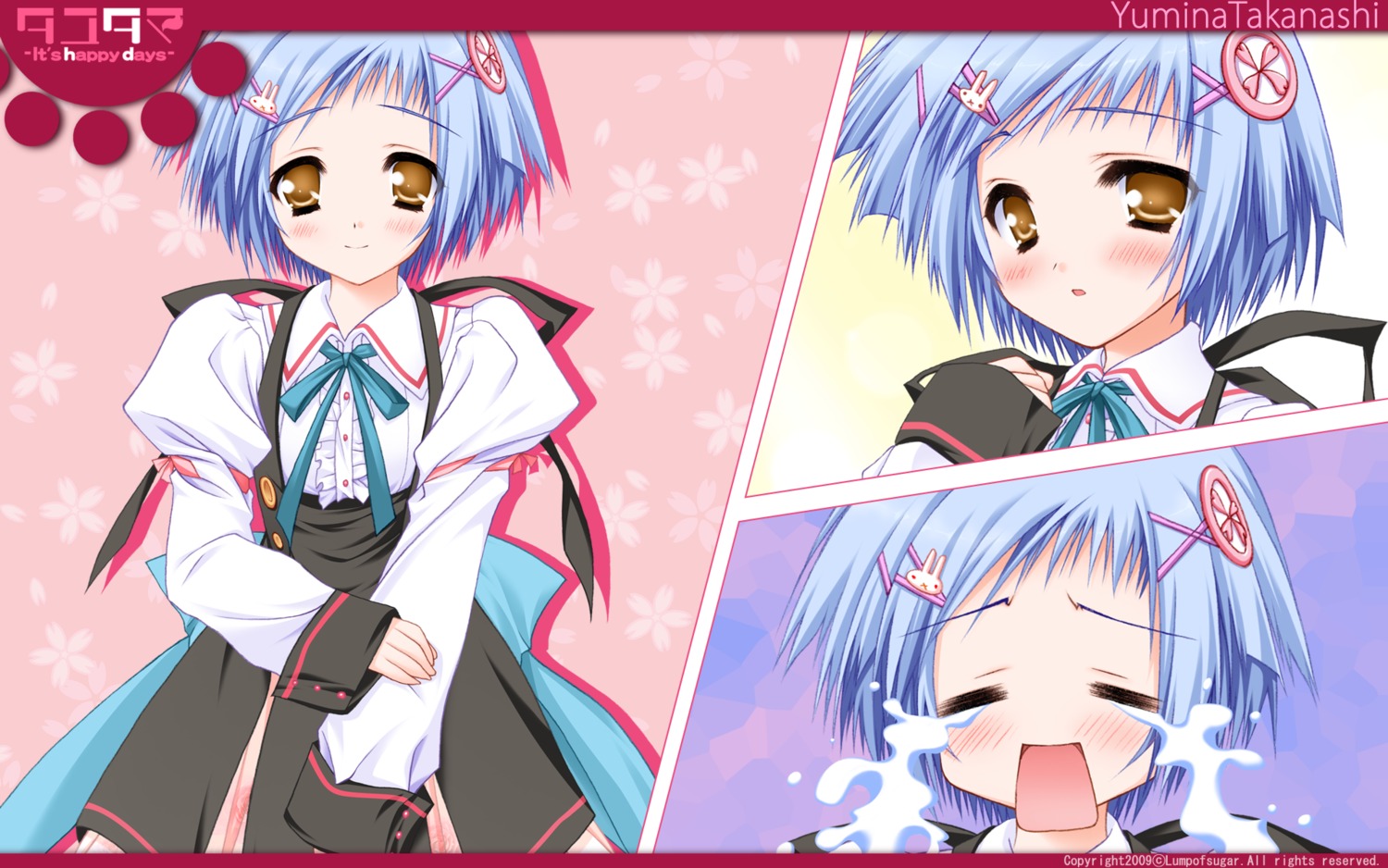 lump_of_sugar, moekibara_fumitake, takanashi_yumina, tayutama, wallpaper