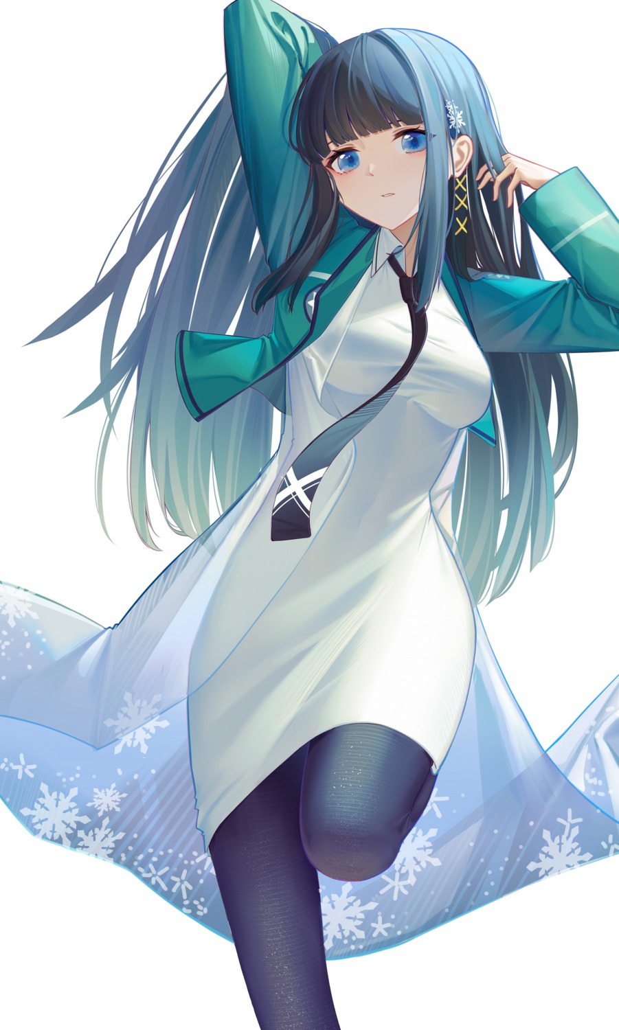 mahouka_koukou_no_rettousei, mobu_(wddtfy61), pantyhose, seifuku, shiba_miyuki