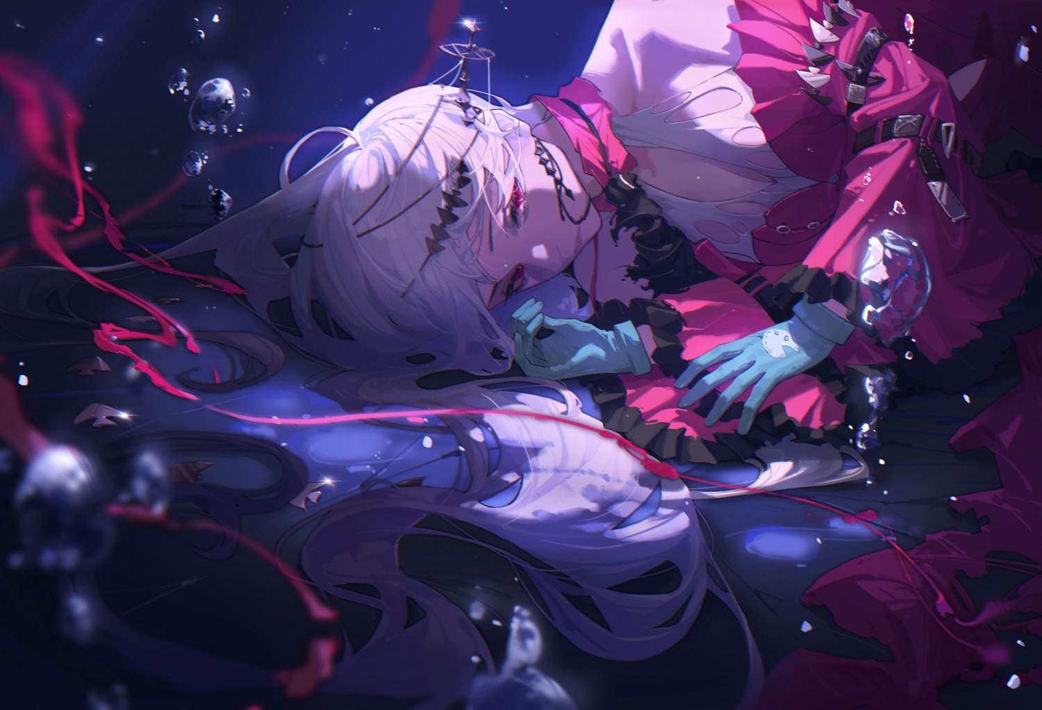 arknights, skadi_(arknights), wushier