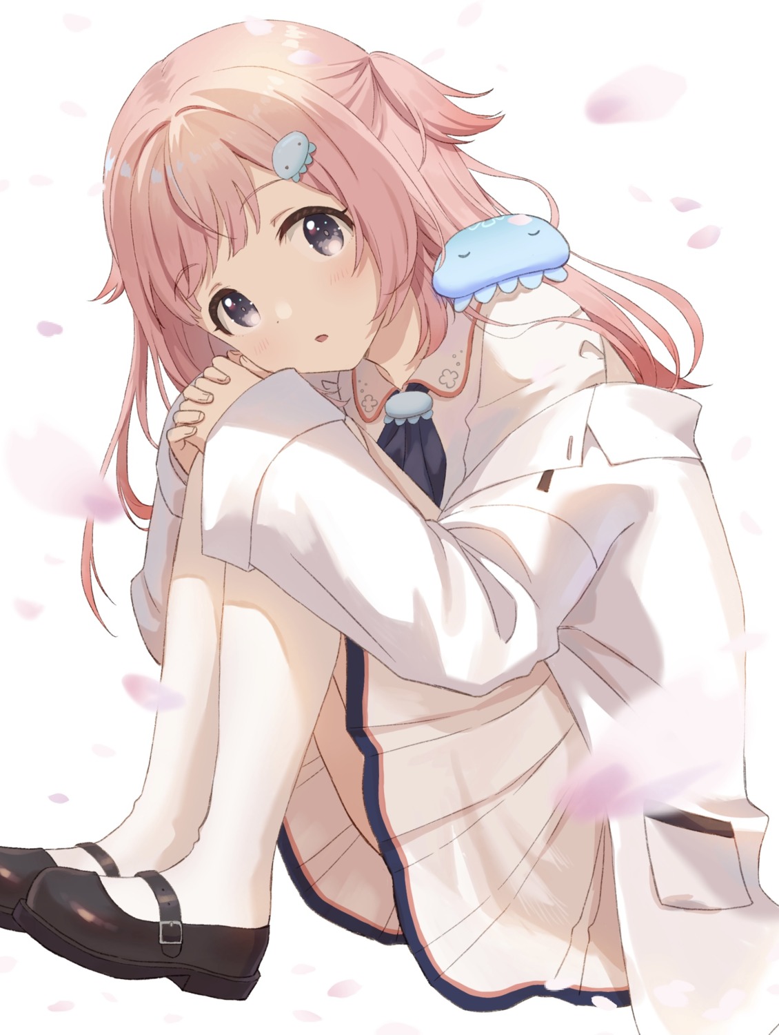 emu_(emum), seifuku, skirt_lift, thighhighs