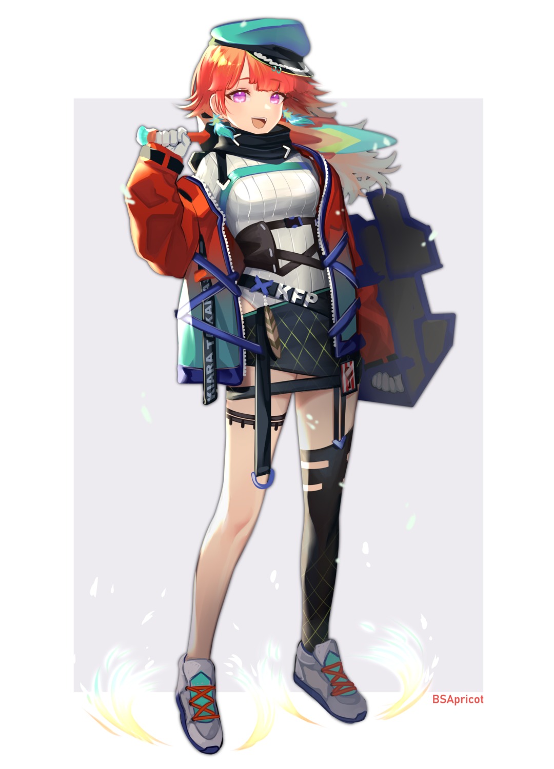 bsapricot, garter, hololive, hololive_english, stockings, takanashi_kiara, thighhighs