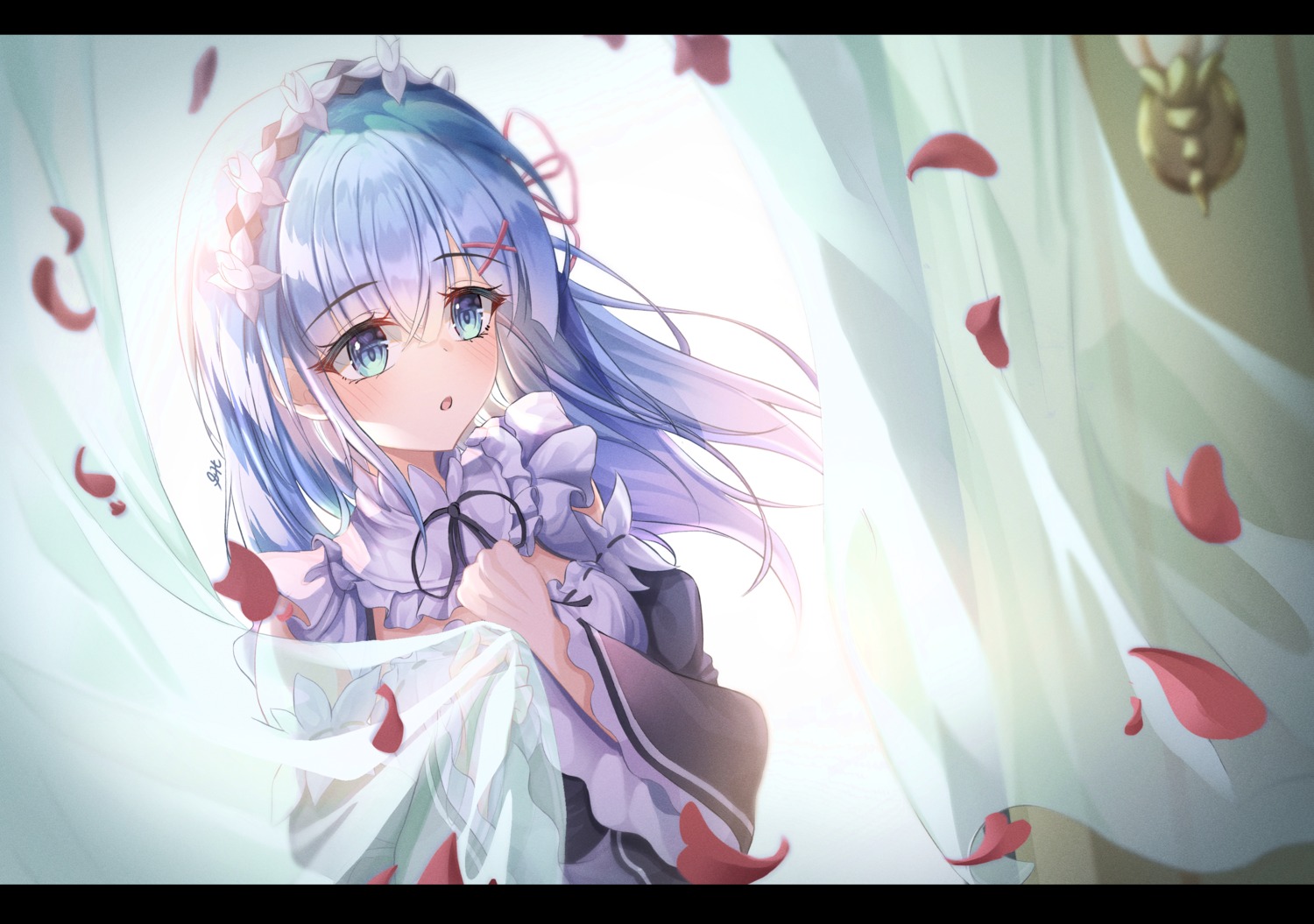 maid, re:zero_kara_hajimeru_isekai_seikatsu, rem_(re_zero), shayne