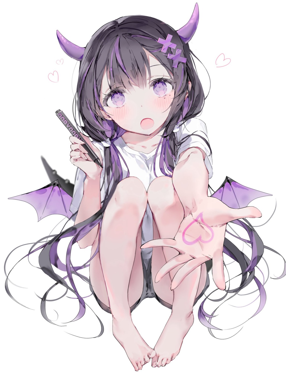 horns, naizotan, wings
