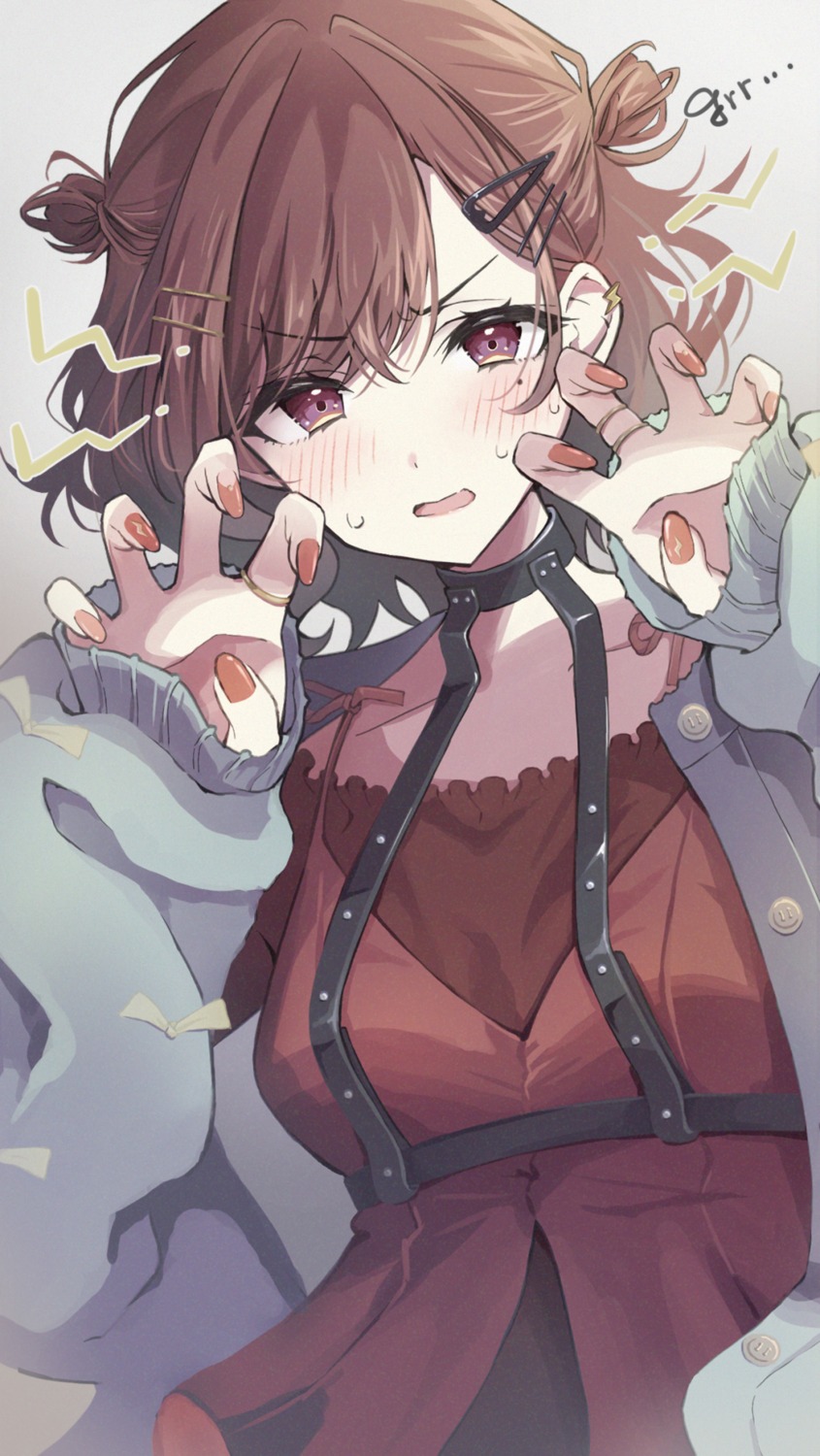 higuchi_madoka, sweater, the_idolm@ster, the_idolm@ster_shiny_colors, umeume_(totoya)
