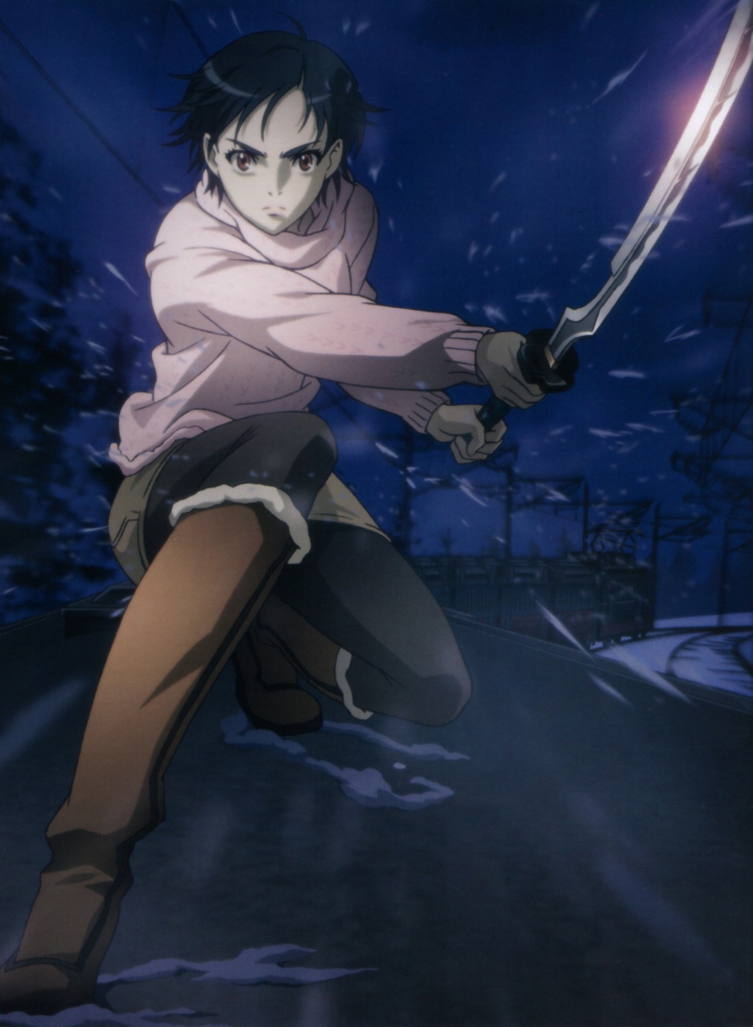 blood+, blood_the_last_vampire, otonashi_saya, sword