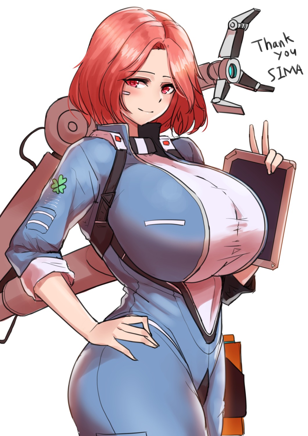 bodysuit, cho!cho!, fortune, last_origin