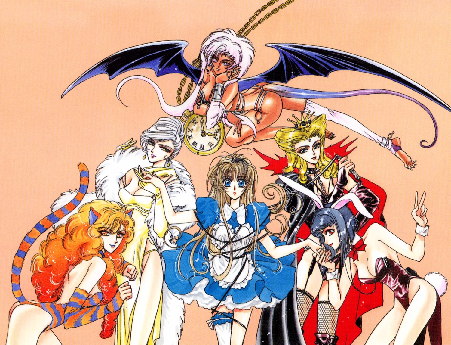 clamp, miyuki-chan_in_wonderland, miyuki_(miyuki-chan_in_wonderland)