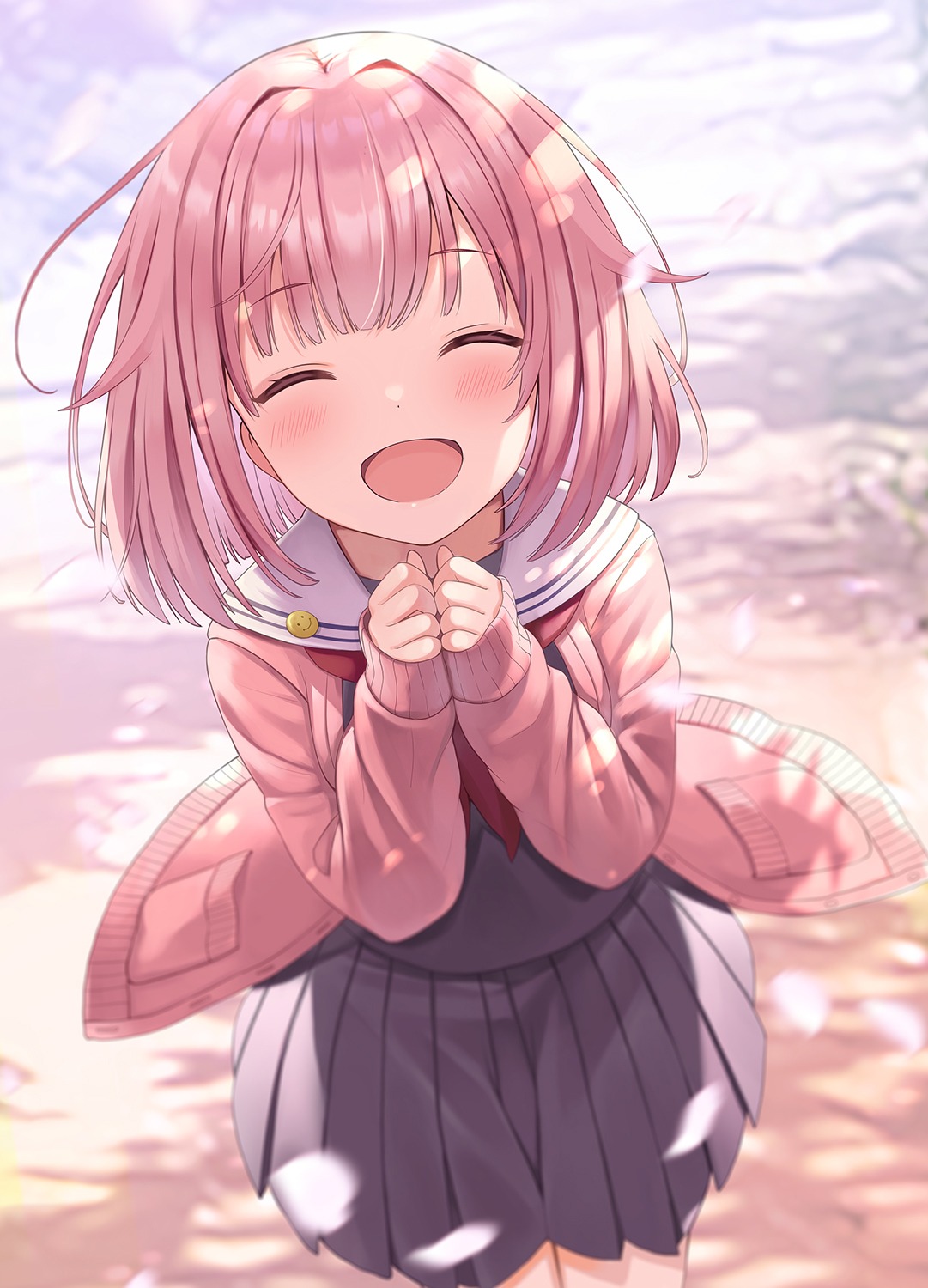 nonoko, ootori_emu, project_sekai, seifuku, sweater