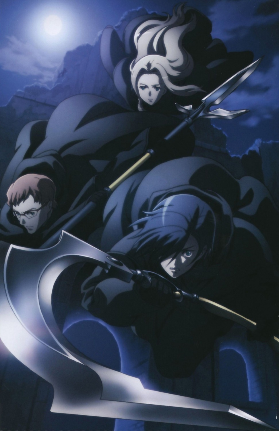 blood+, blood_the_last_vampire, irene_(blood+), karman, megane, moses_(blood+)