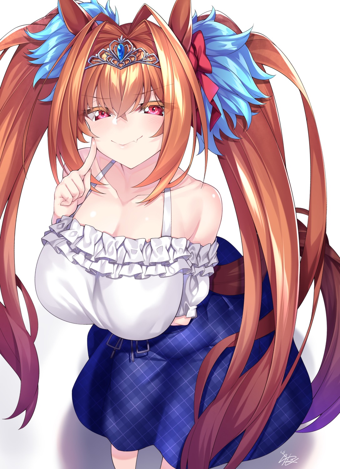 animal_ears, daiwa_scarlet_(umamusume), tail, uma_musume_pretty_derby, watosu