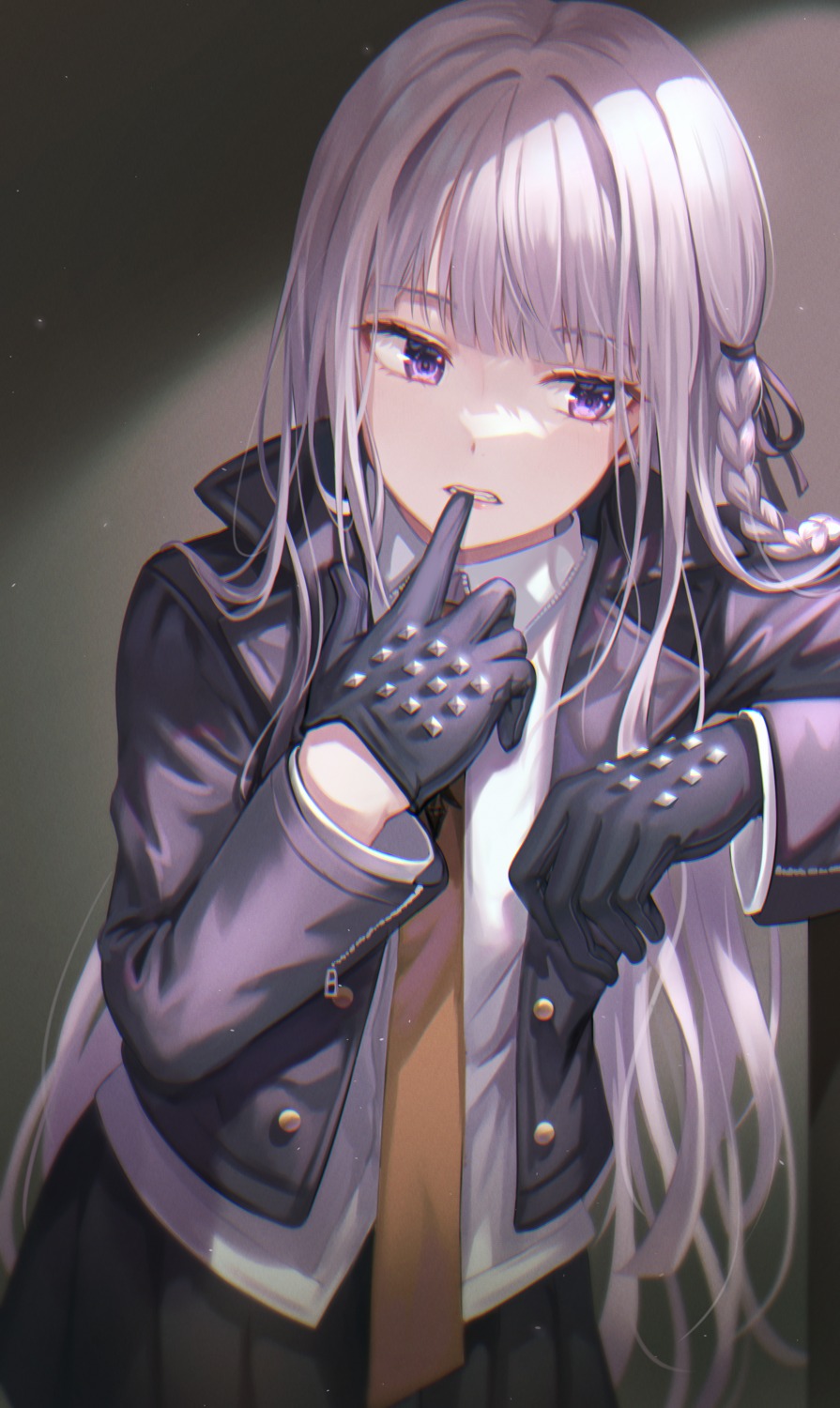 dangan-ronpa, kirigiri_kyouko, seifuku, tokkyu