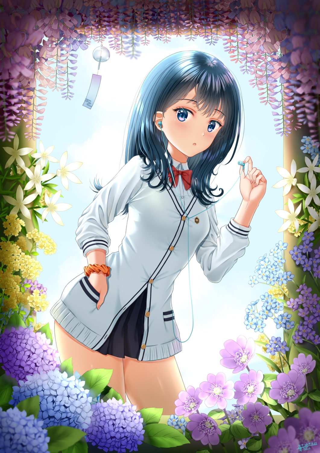 gridman_universe, ken-san, seifuku, ssss.gridman, sweater, takarada_rikka