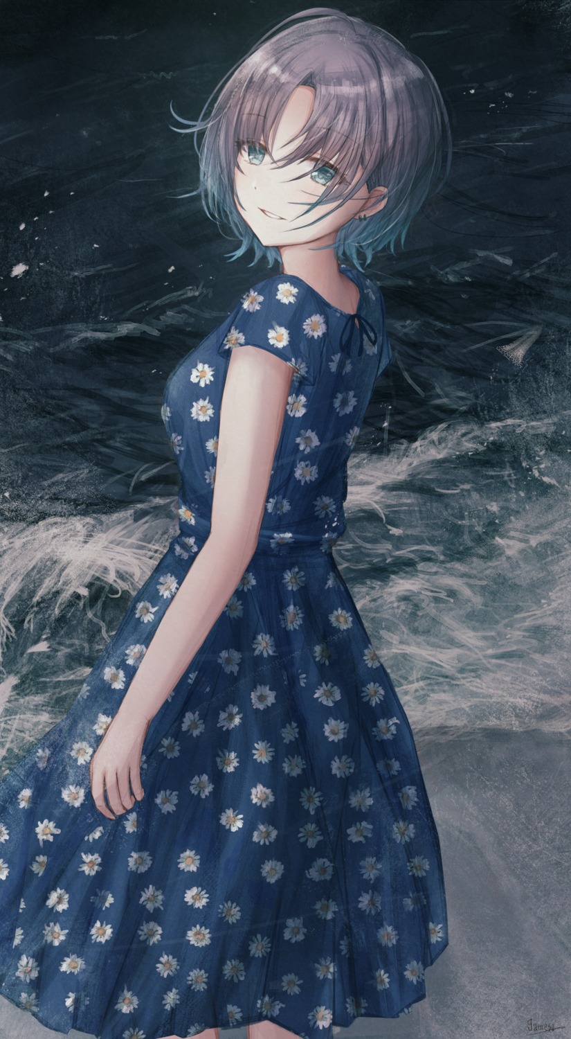 asakura_tooru, dress, gameso, summer_dress, the_idolm@ster, the_idolm@ster_shiny_colors
