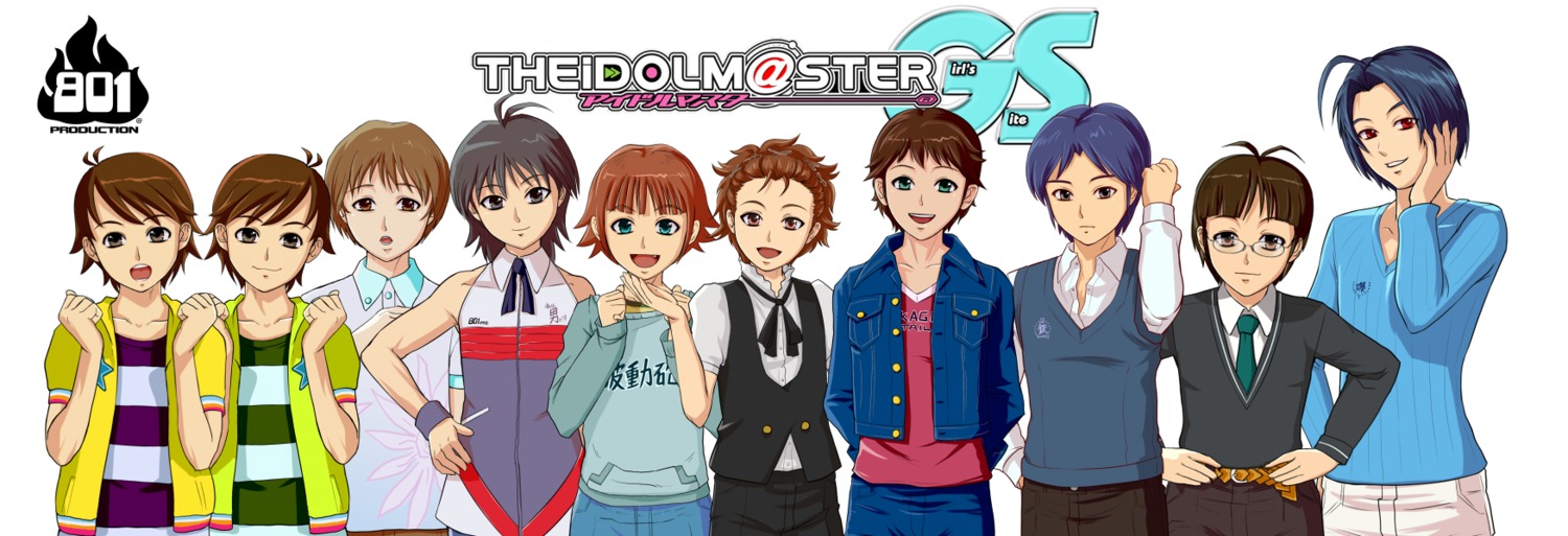 dam-p, genderswap, male, the_idolm@ster