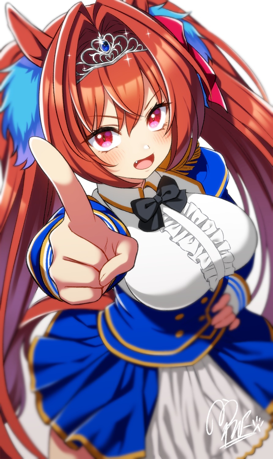 animal_ears, daiwa_scarlet_(umamusume), nora_wanko, tail, uma_musume_pretty_derby, uniform