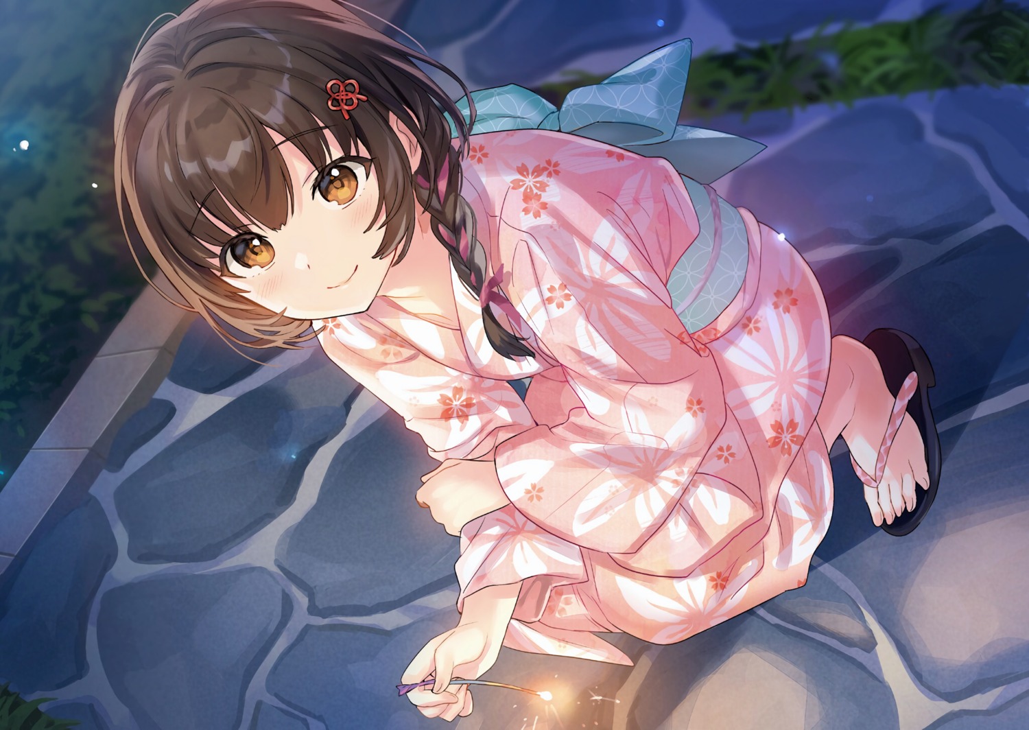 [rouhou]_ore_no_iinazuke_ni_natta_jimiko_ie_dewa_kawaii_shikanai., detexted, photoshop, tantan, watanae_yuuka, yukata