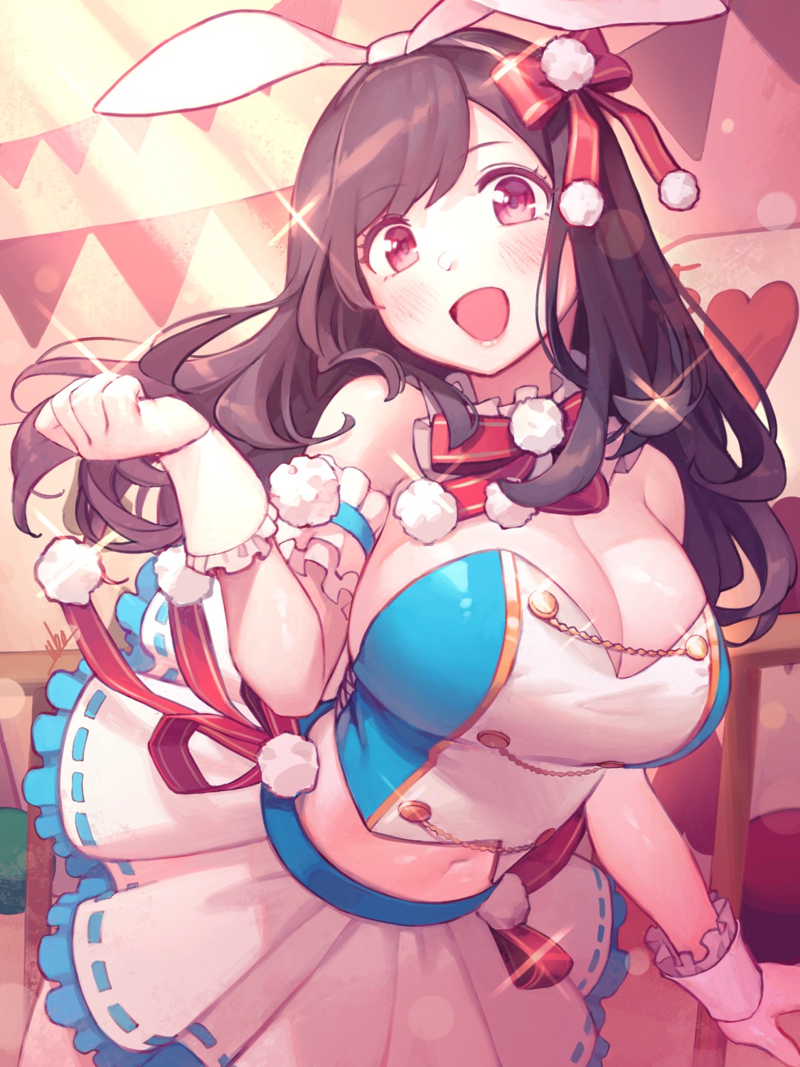 no_bra, skirt_lift, the_idolm@ster, the_idolm@ster_shiny_colors, tsukioka_kogane, ubo_(ubo_tales)