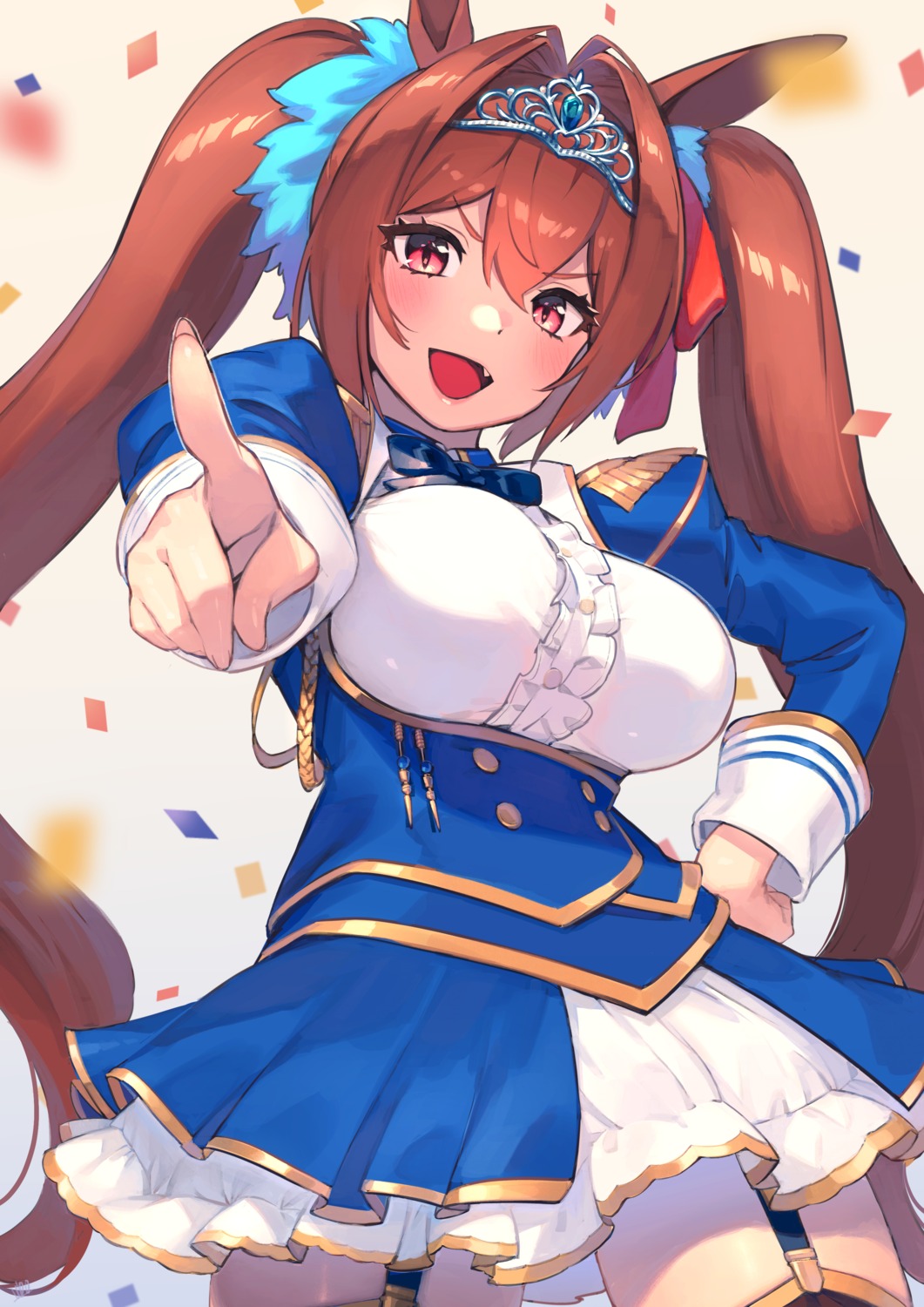 animal_ears, daiwa_scarlet_(umamusume), stockings, thighhighs, ubo_(ubo_tales), uma_musume_pretty_derby, uniform