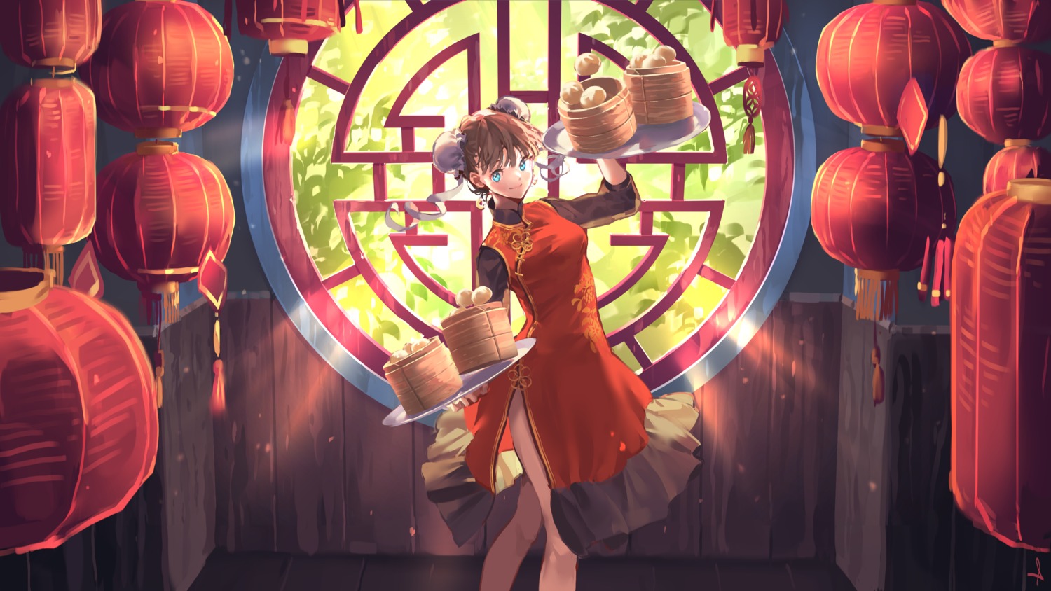 chinadress, shijohane, wallpaper