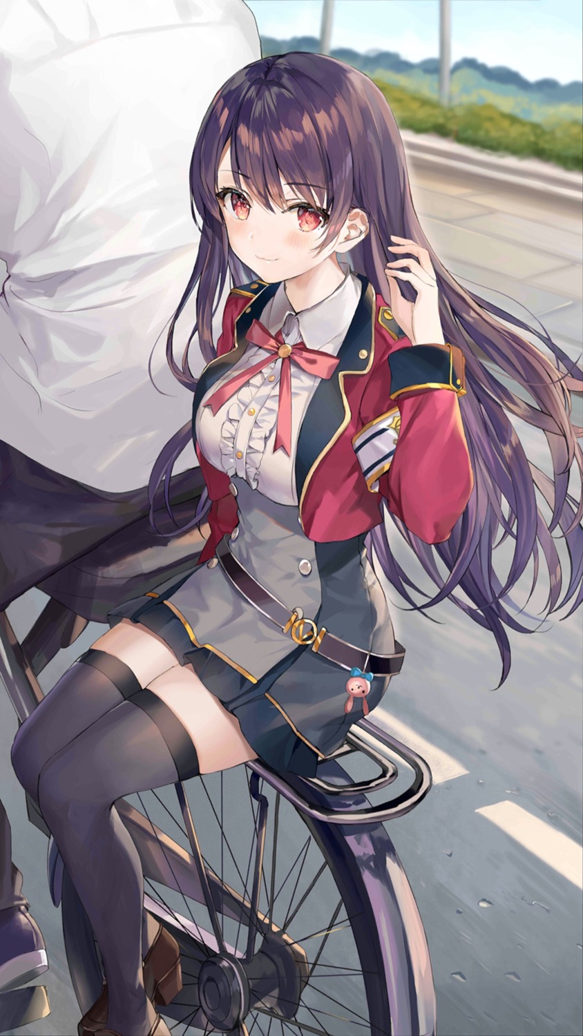 girl_cafe_gun, girl_cafe_gun_ii, momoko_(momopoco), shi_wuxia, thighhighs