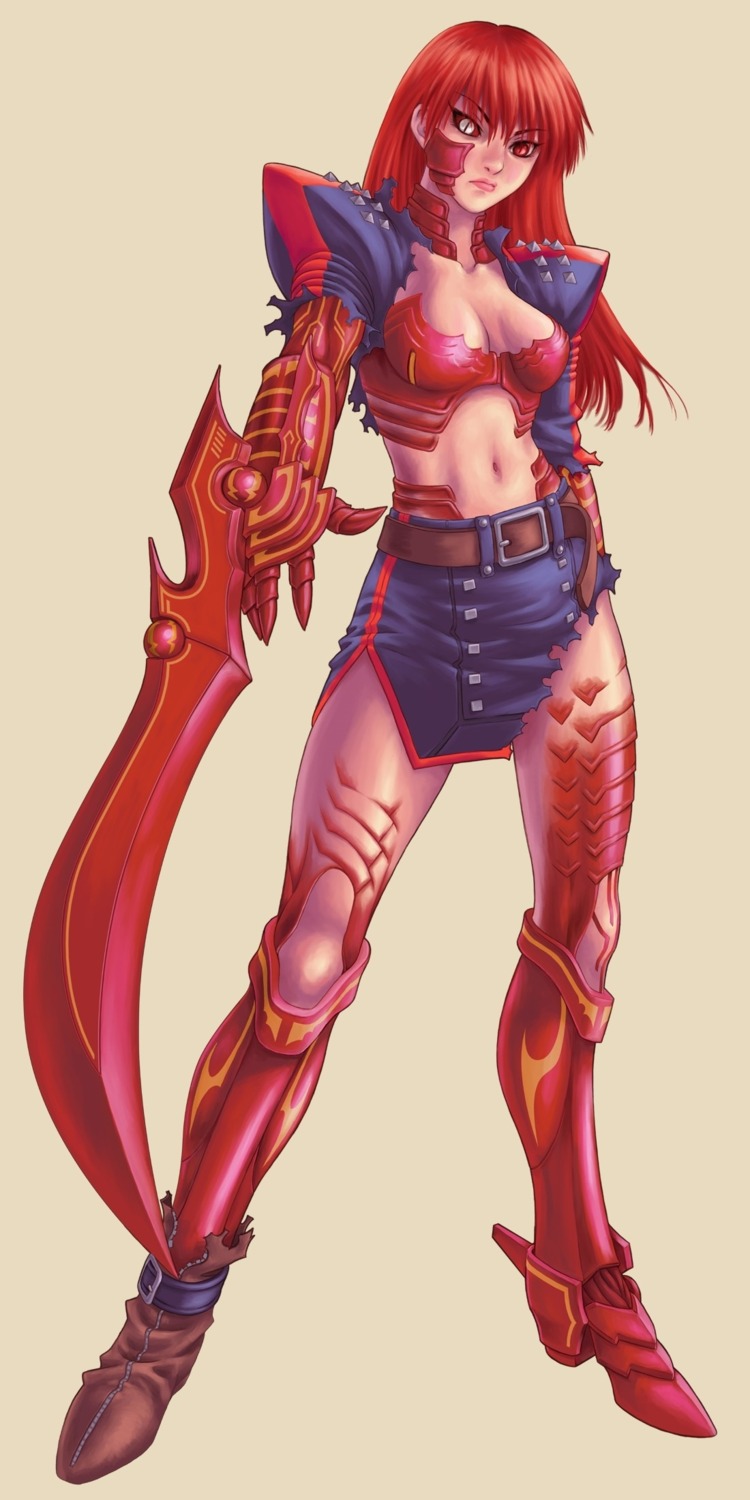 bloody_roar, cleavage, nagi_the_spurious