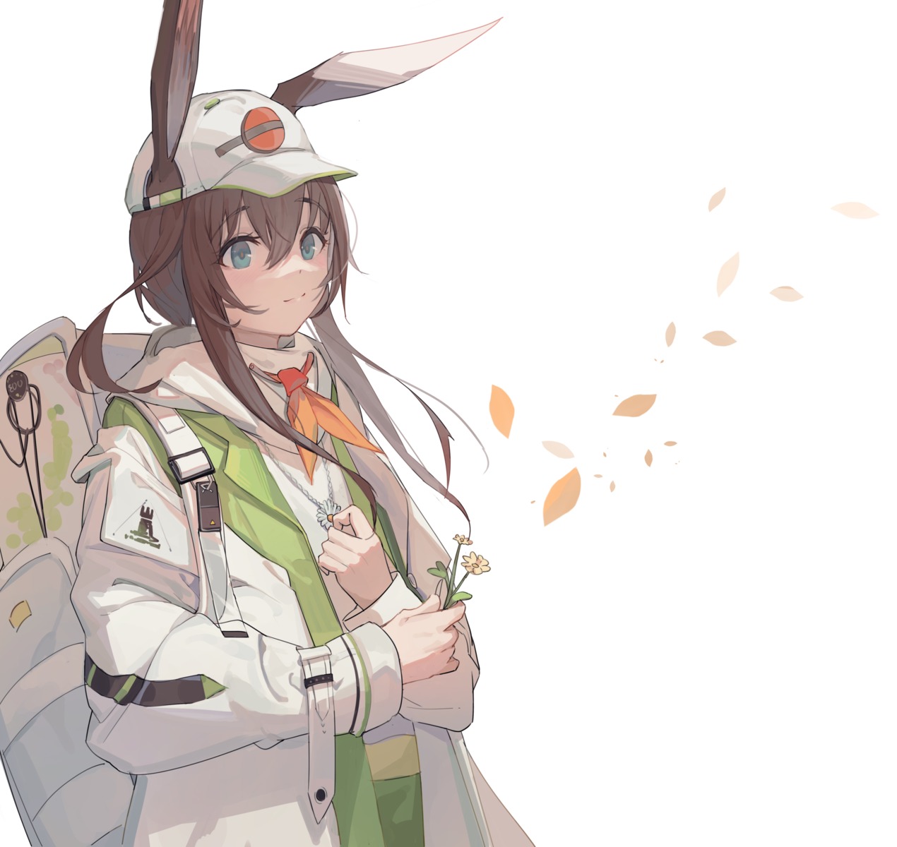 amiya_(arknights), animal_ears, arknights, bunny_ears, kuweichuanxin_jr