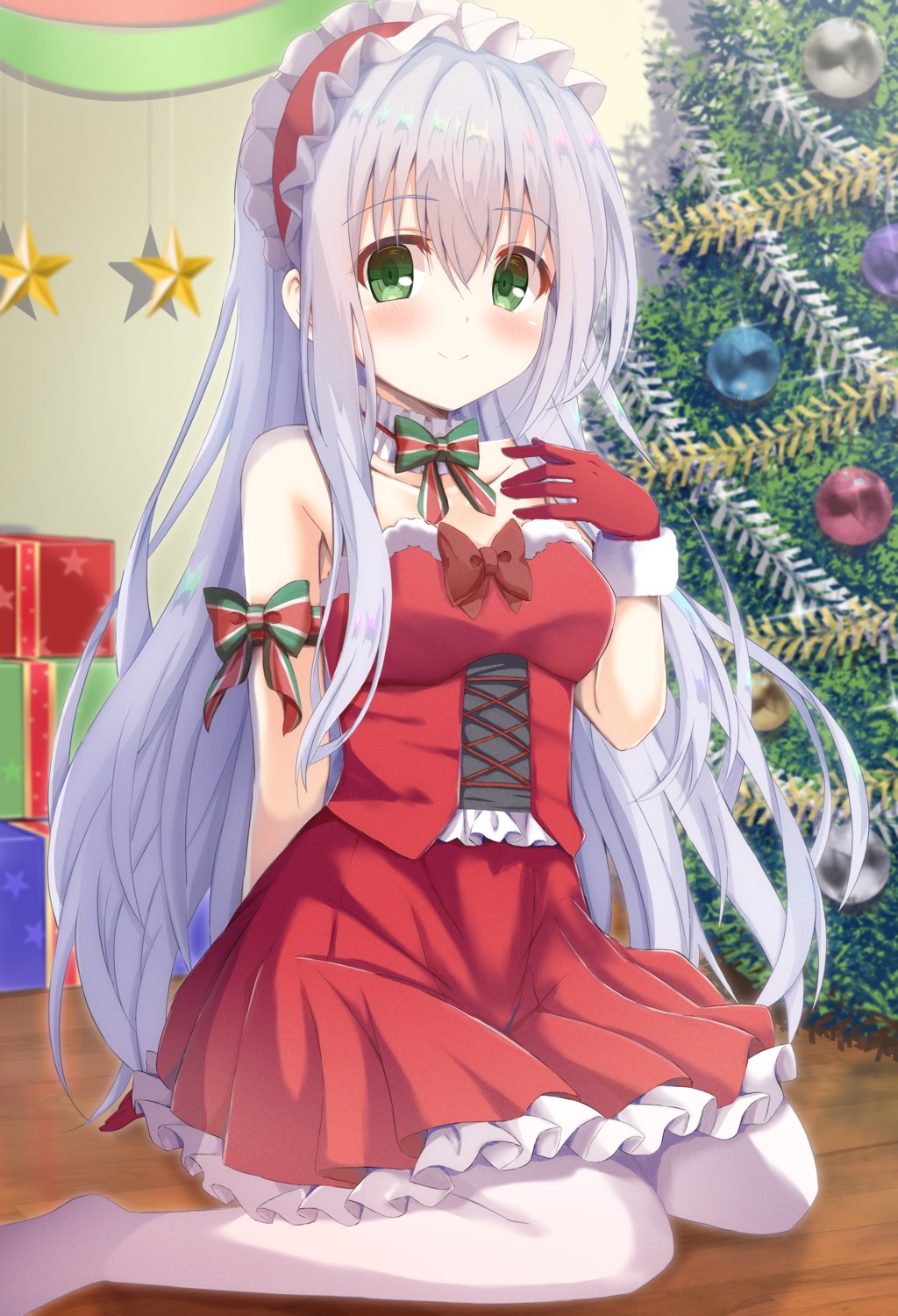 artina, christmas, pantyhose