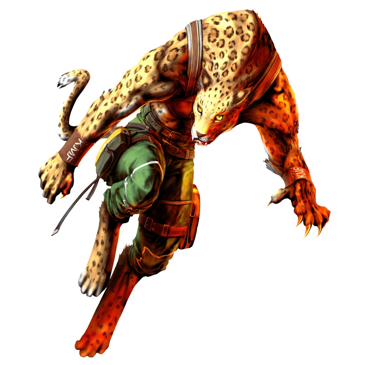 bloody_roar, monster, shina_the_leopard