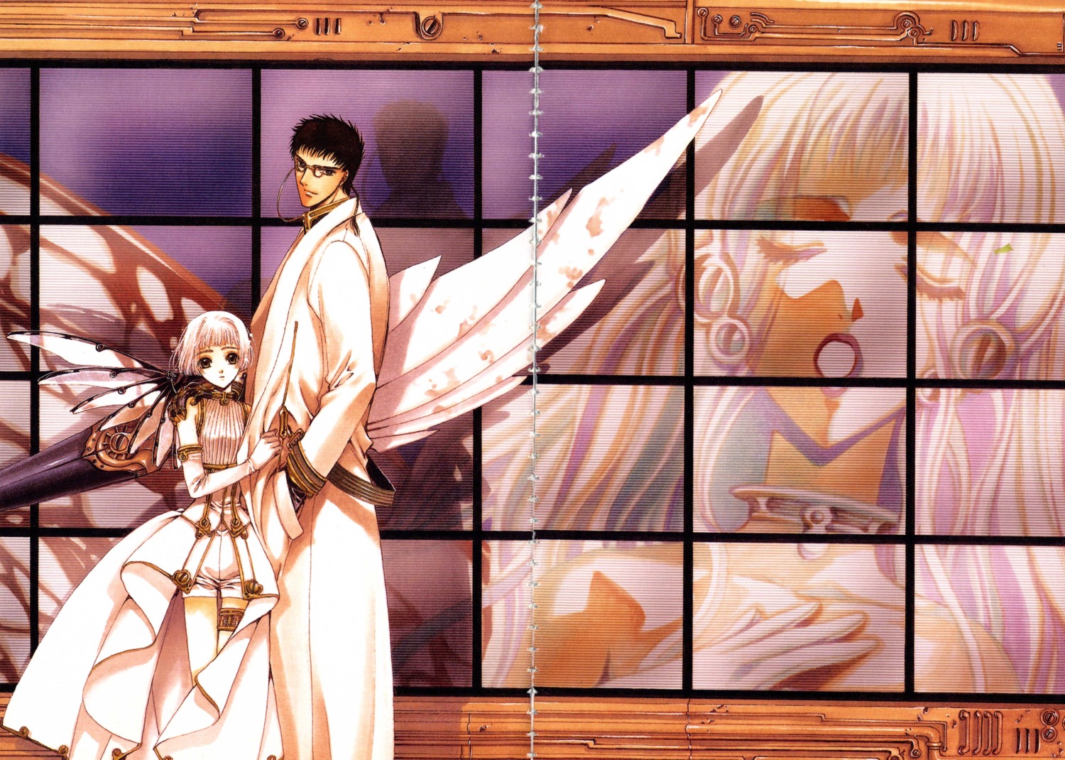 clamp, clover, gap, oruha, ryuu_f_kazuhiko, suu_(clover)