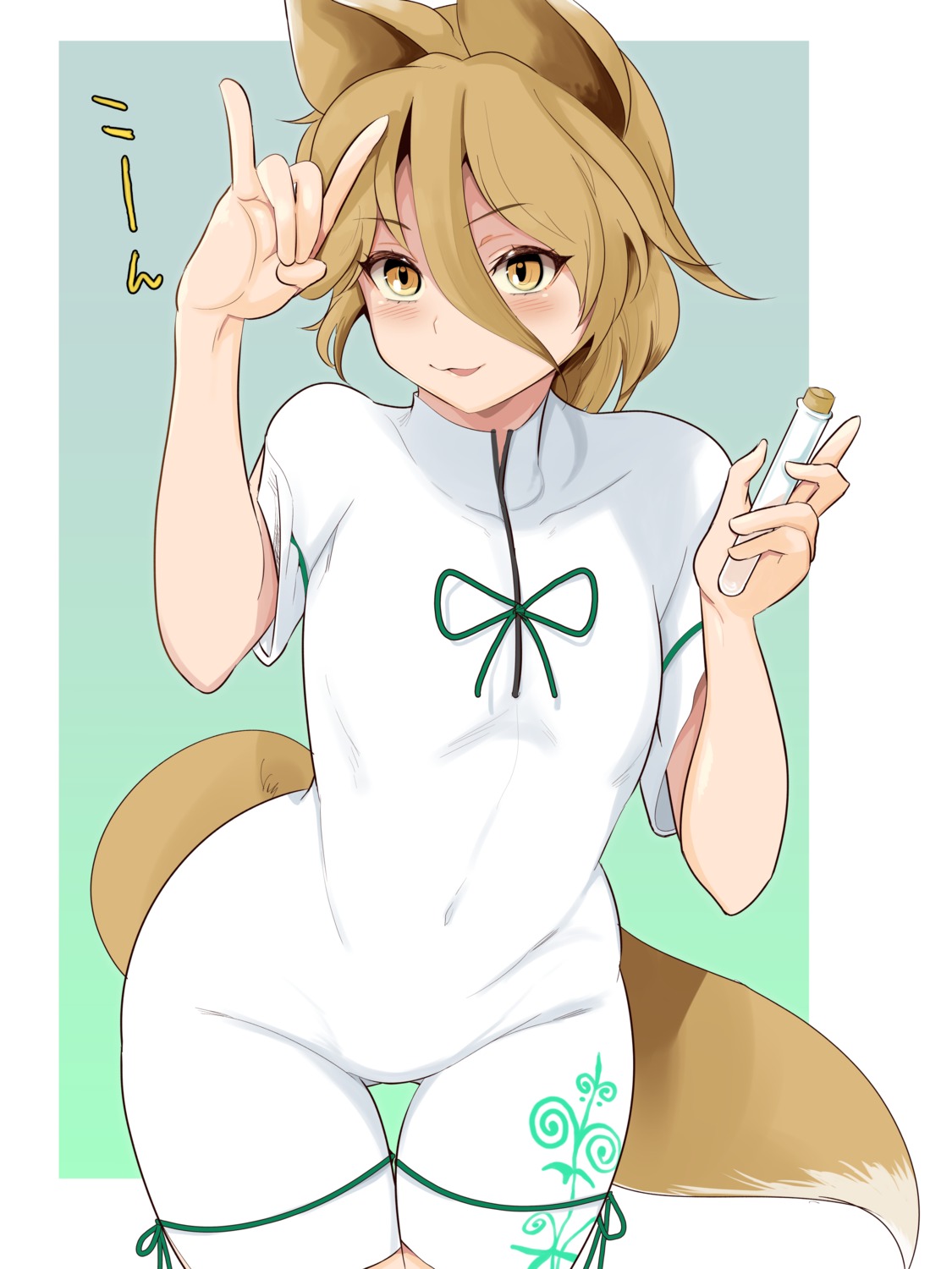 animal_ears, hekiga_(freelot), kitsune, kudamaki_tsukasa, tail, touhou