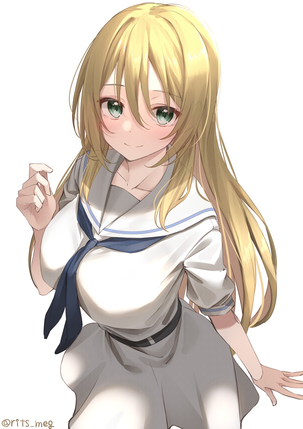 kawai_ritsu_(rits_meg), oohoshi_awai, saki, seifuku