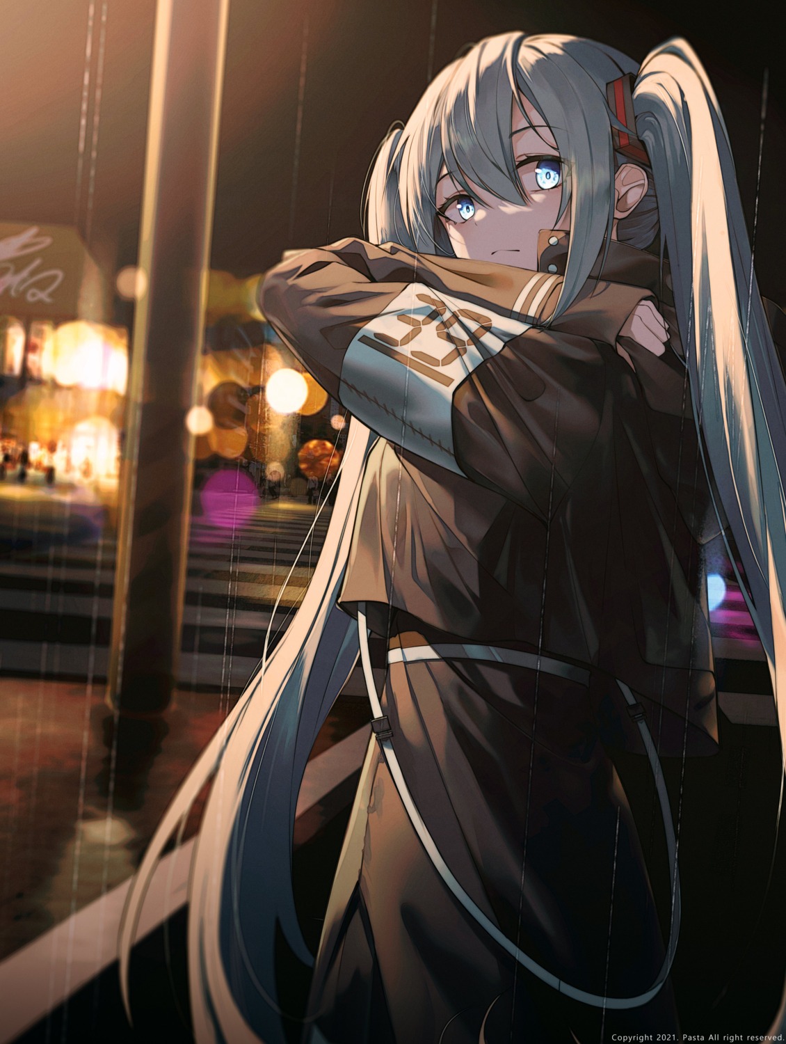 hatsune_miku, pasta_(sanyan), vocaloid