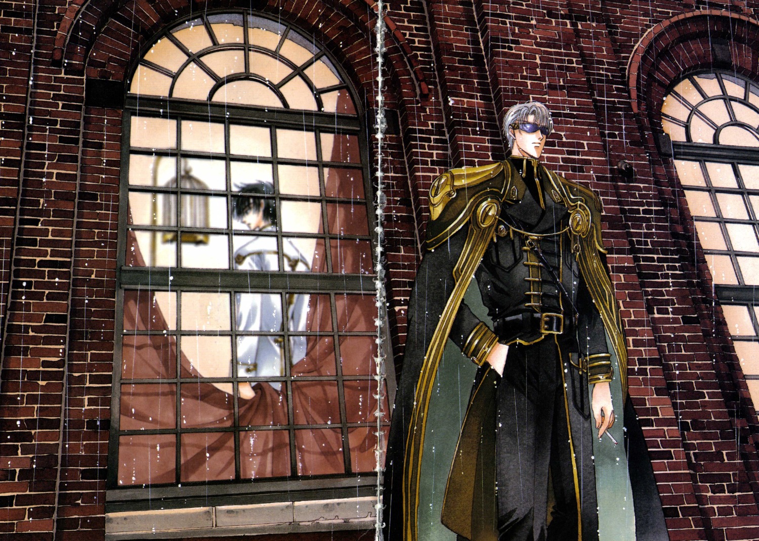 clamp, clover, gap, male, ryuu_f_kazuhiko