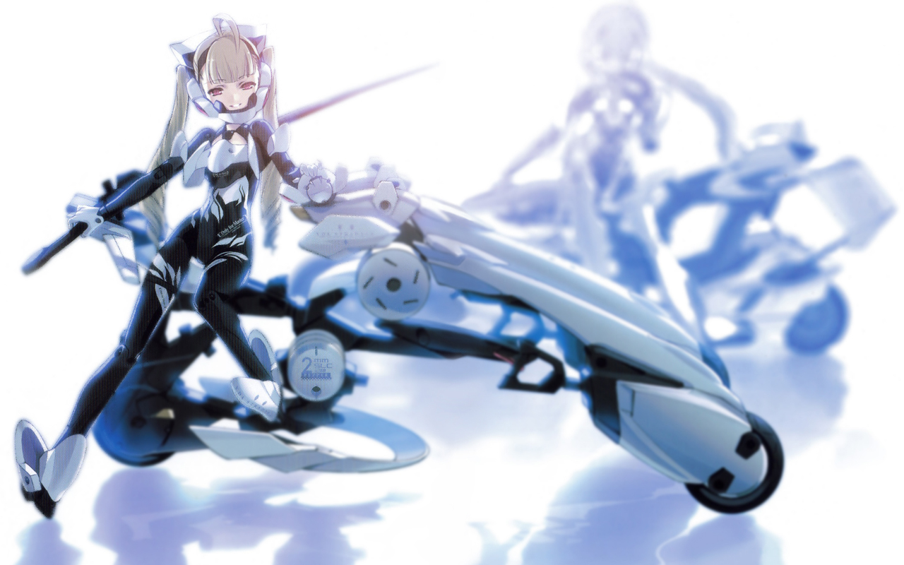 busou_shinki, choco, mecha_musume, wallpaper, yda