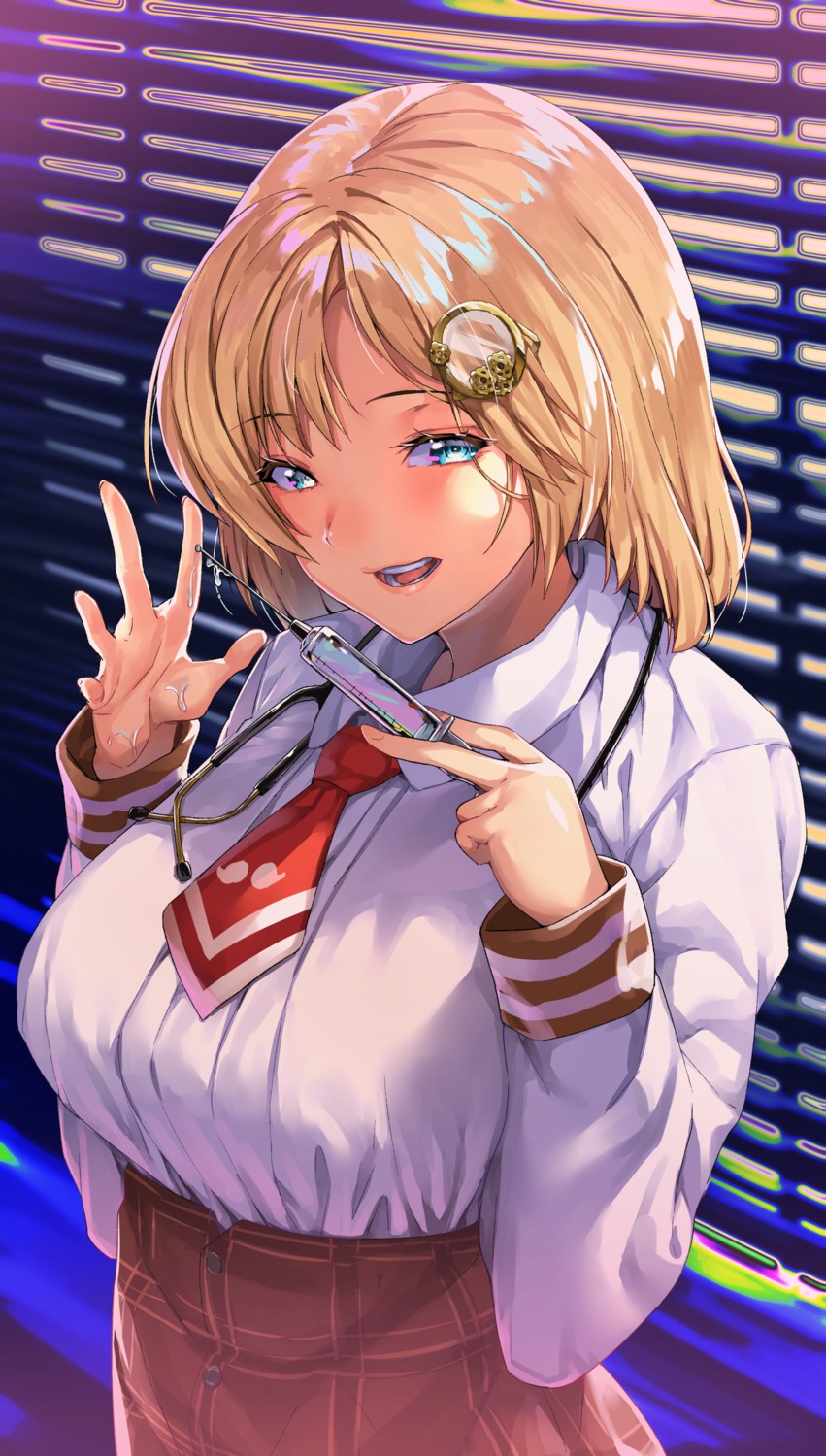 hololive, hololive_english, koubou_(cowbow_kun), seifuku, watson_amelia