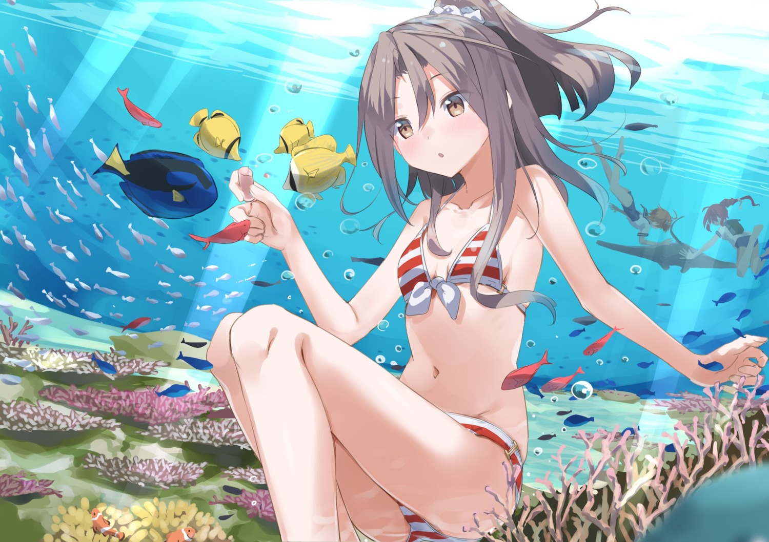 bikini, kantai_collection, natsuki_(gedo), swimsuits, zuihou_(kancolle)