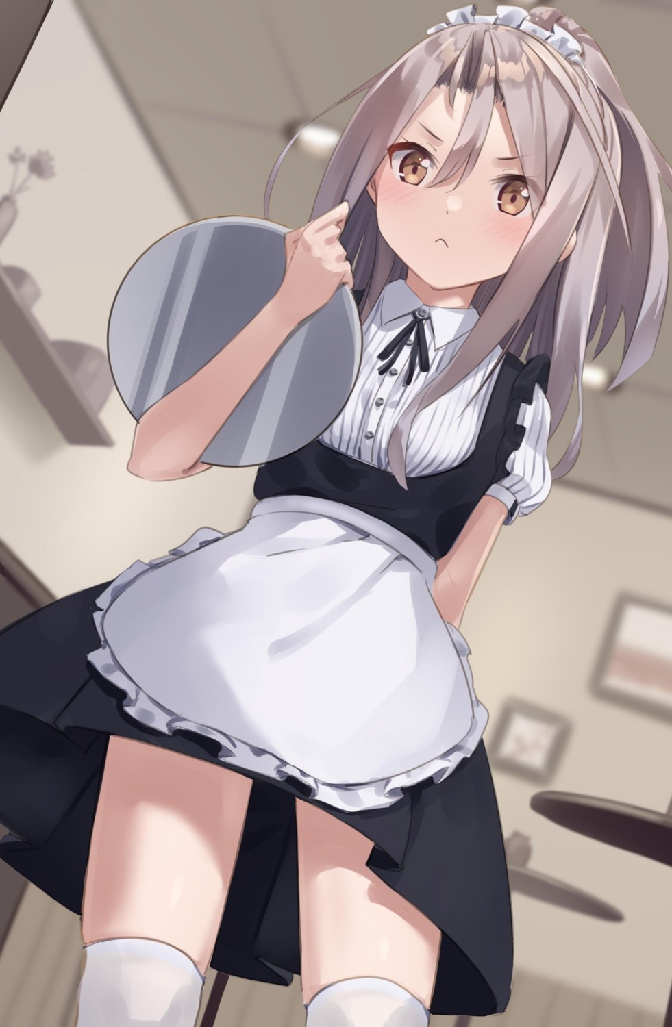 kantai_collection, maid, natsuki_(gedo), thighhighs, zuihou_(kancolle)