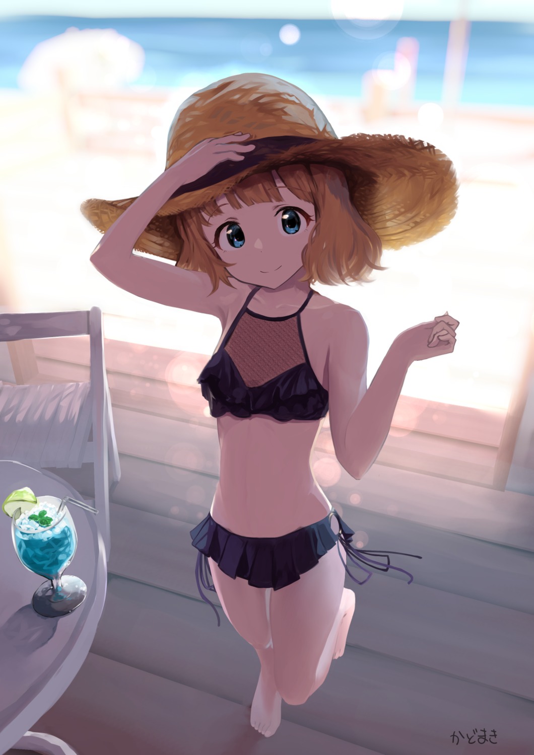 bikini, kadomaki_madoka, suou_momoko, swimsuits, the_idolm@ster, the_idolm@ster_million_live!