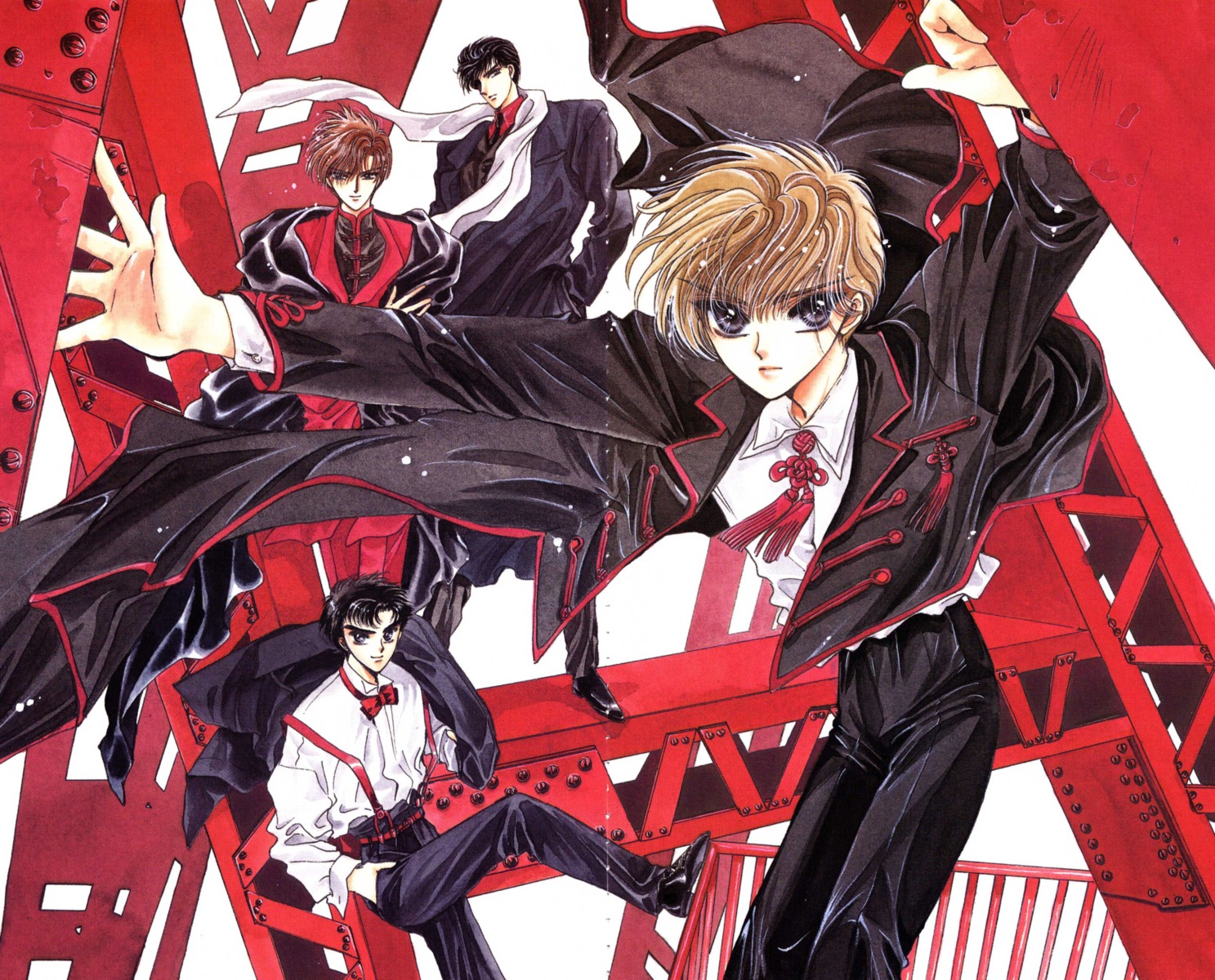 clamp, male, souryuuden