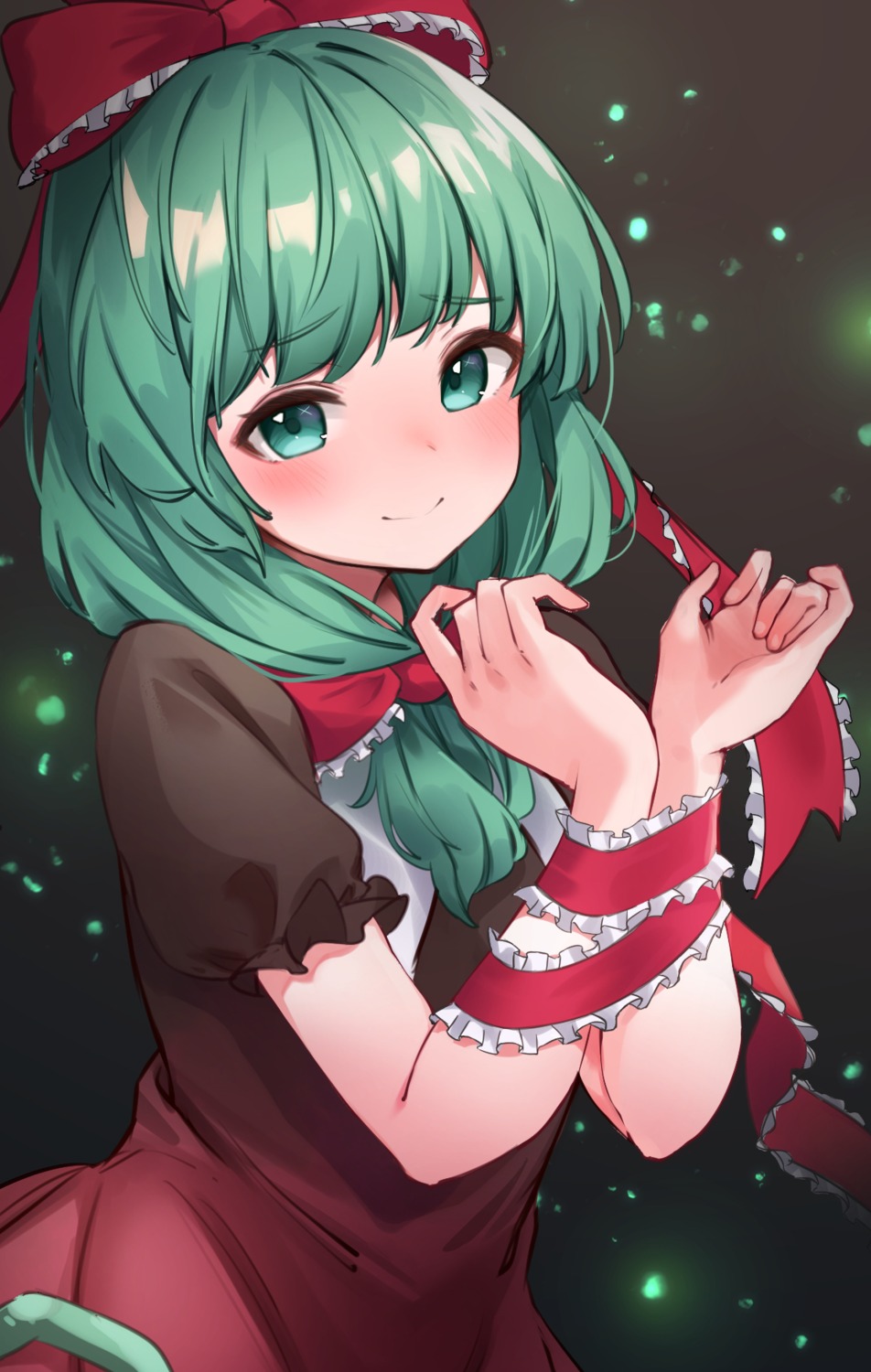 azuma_hiryu, bondage, kagiyama_hina, touhou