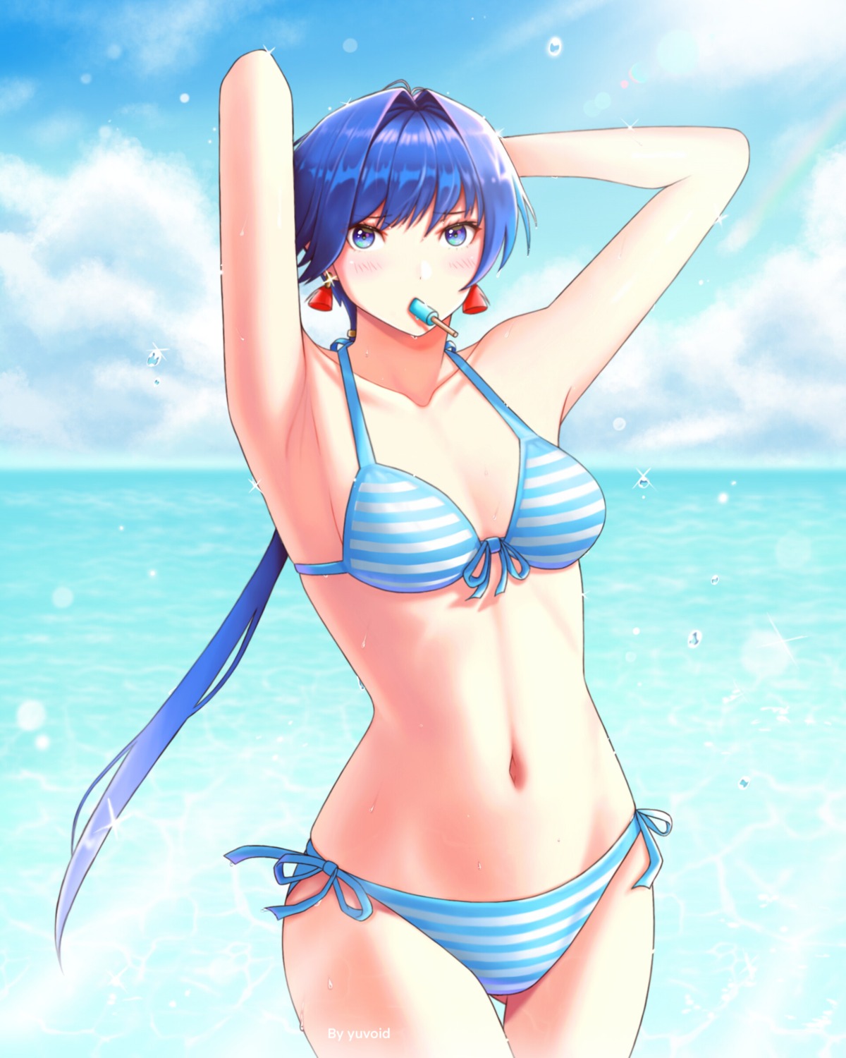 bikini, cleavage, super_mecha_champions, swimsuits, tagme